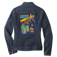 Stunts For Beginners Ladies Denim Jacket | Artistshot