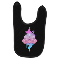 Mandala Lotus T  Shirt Asanas Mandala Lotus Mantra T  Shirt Baby Bibs | Artistshot