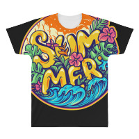 Summer T  Shirt Fun Summer Time Is Here Finally T  Shirt All Over Men's T-shirt | Artistshot