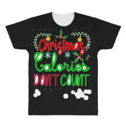 i run on wine and christmas cheer 92583570 All Over Men's T-shirt | Artistshot