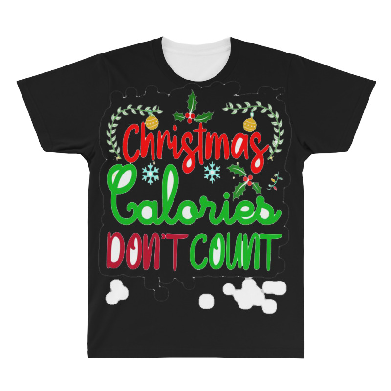 I Run On Wine And Christmas Cheer 92583570 All Over Men's T-shirt | Artistshot
