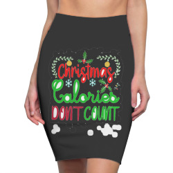i run on wine and christmas cheer 92583570 Pencil Skirts | Artistshot
