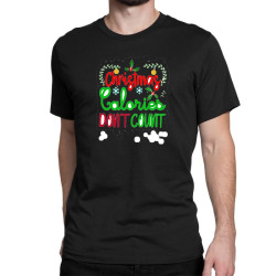 i run on wine and christmas cheer 92583570 Classic T-shirt | Artistshot