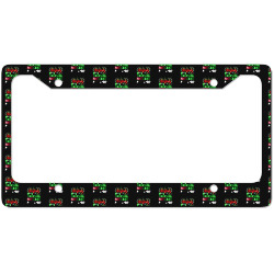 i run on wine and christmas cheer 92583570 License Plate Frame | Artistshot