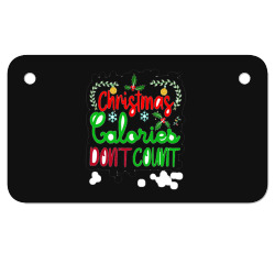 i run on wine and christmas cheer 92583570 Motorcycle License Plate | Artistshot