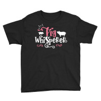 Pig Whisperer   Cute Farmer Gift T Shirt Youth Tee | Artistshot