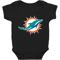 The-miami-dolphins-pen Baby Bodysuit | Artistshot