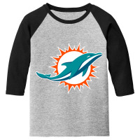 The-miami-dolphins-pen Youth 3/4 Sleeve | Artistshot