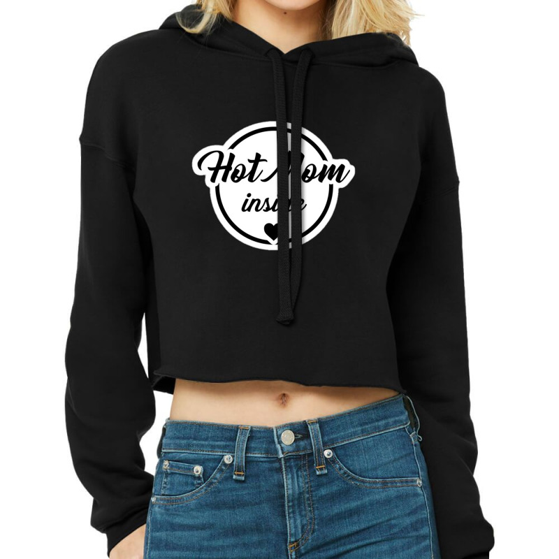 I Support The Current Cropped Hoodie | Artistshot