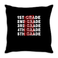 Goodbye 5th Grade Graduation Hello 6th Grade Last Day School T Shirt Throw Pillow | Artistshot