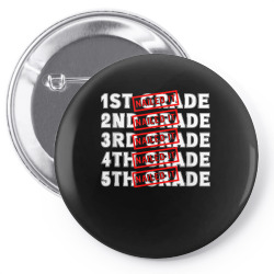 goodbye 5th grade graduation hello 6th grade last day school t shirt Pin-back button | Artistshot
