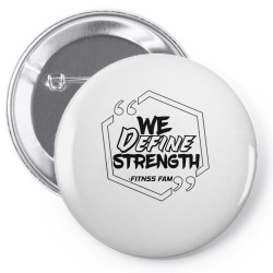 strength motivation by fitness fam apparel premium t shirt Pin-back button | Artistshot