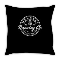 Hearsay Brewing Co Home Of The Mega Pint That’s Hearsay T Shirt Throw Pillow | Artistshot