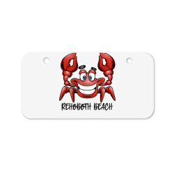 rehoboth beach delaware family vacation group trip crab t shirt Bicycle License Plate | Artistshot