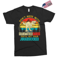 Womens Fun Women Retro Grandmothersaurus Dinosaur T Rex Mothers Day T Exclusive T-shirt | Artistshot