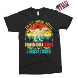 womens fun women retro grandmothersaurus dinosaur t rex mothers day t Exclusive T-shirt | Artistshot