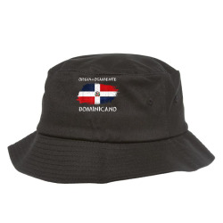dominican republic   orgullosamente dominicano heritage t shirt Bucket Hat | Artistshot
