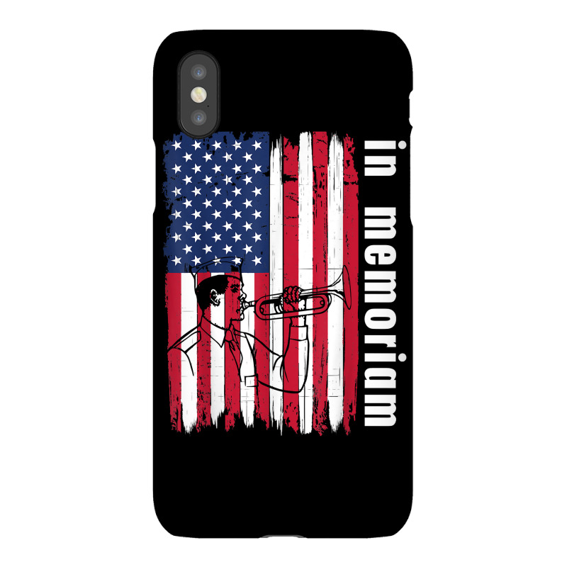Decoration Day American Flag In Memoriam T Shirt Iphonex Case | Artistshot