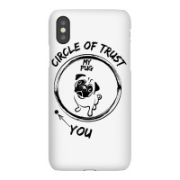 Circle Of Trust My Pug And You T Shirt Iphonex Case | Artistshot