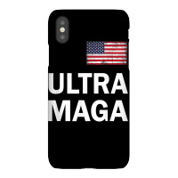 Anti Joe Biden Ultra Maga Pro Trump Ultra Maga Us Flag T Shirt Copy Iphonex Case | Artistshot