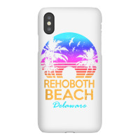 Rehoboth Beach Delaware Retro Sunset Summer Vibe Aesthetic T Shirt Iphonex Case | Artistshot