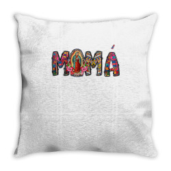 mama madre our lady virgen de guadalupe abuela mexican t shirt Throw Pillow | Artistshot