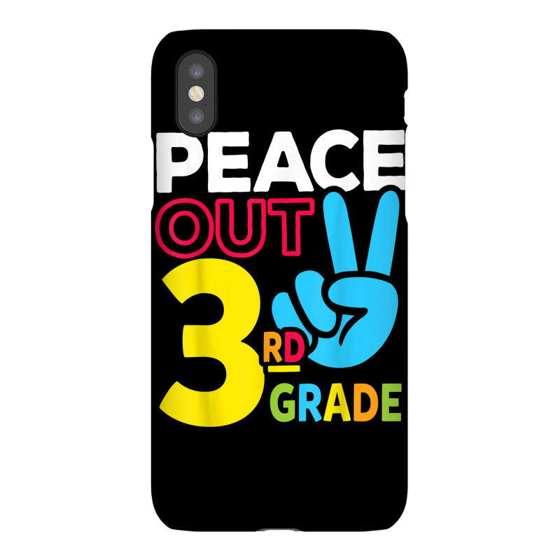 Peace Out 3rd Grade Last Day Of School Teacher Girl Boy T Shirt Iphonex Case | Artistshot