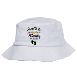 soon to be mommy 2022 mother's day first time mom pregnancy t shirt Bucket Hat | Artistshot