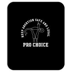 keep abortion safe legal pro choice middle finger ulterus t shirt Mousepad | Artistshot