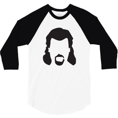 Kenny Powers Mullet 3/4 Sleeve Shirt Designed By Permatasarisekar