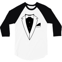 tuxedo t shirt wedding t shirt funny t shirt cool tshirt wedding shirt 3/4 Sleeve Shirt | Artistshot