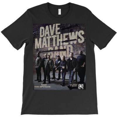 #llc2 Dave Bertujuh Matthews Dengan Band Tembok August Bertuliskan Usa T-shirt Designed By Charlotte Russell