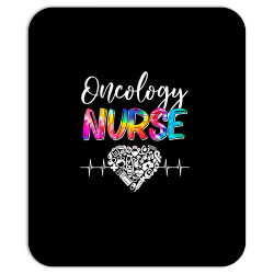 tie dye stethoscope oncology nurse day nursing scrub life t shirt Mousepad | Artistshot