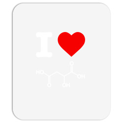i love malic acid exfoliate skincare chemistry nerd sweatshirt Mousepad | Artistshot