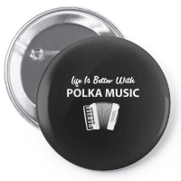Funny Polka Music Accordion Polka Dancing Pin-back Button | Artistshot