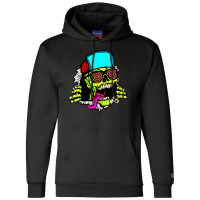 Skull Pop Art Champion Hoodie | Artistshot