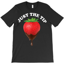 just the tip strawberry and chocolate tank top T-Shirt | Artistshot