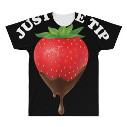 just the tip strawberry and chocolate tank top All Over Men's T-shirt | Artistshot