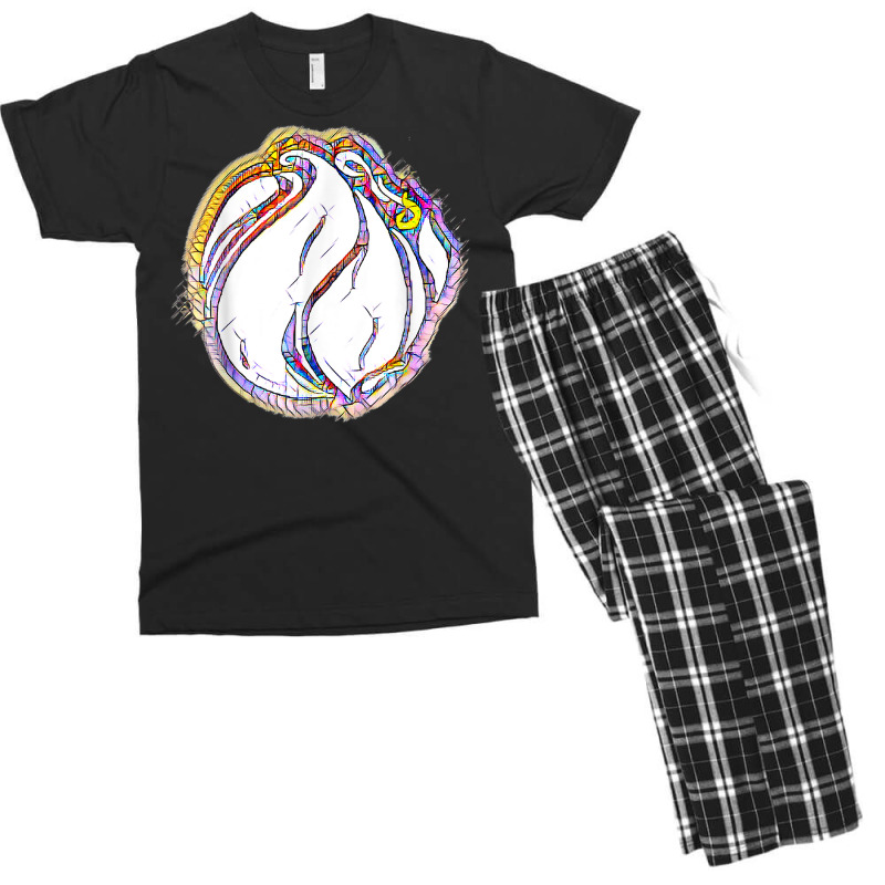 Village Flame T Shirt Men's T-shirt Pajama Set | Artistshot