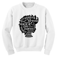 Black Woman Black Girl Magic Boss Black Lives Matter Youth Sweatshirt | Artistshot