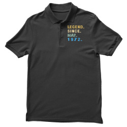 legend since may 1972  50th birthday 50 year old t shirt Men's Polo Shirt | Artistshot