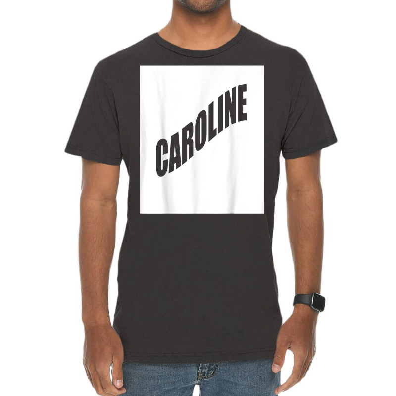 Caroline Family Reunion Last Name Team Funny Custom T Shirt Vintage T-shirt | Artistshot