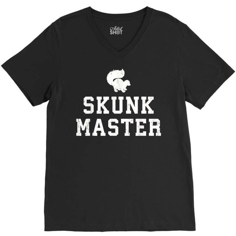 Skunk Master Cribbage Lovers Vintage Cribbage Game T Shirt V-neck Tee | Artistshot