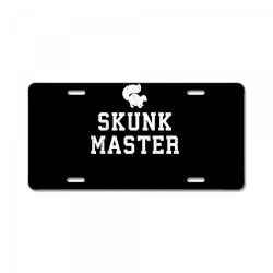 skunk master cribbage lovers vintage cribbage game t shirt License Plate | Artistshot