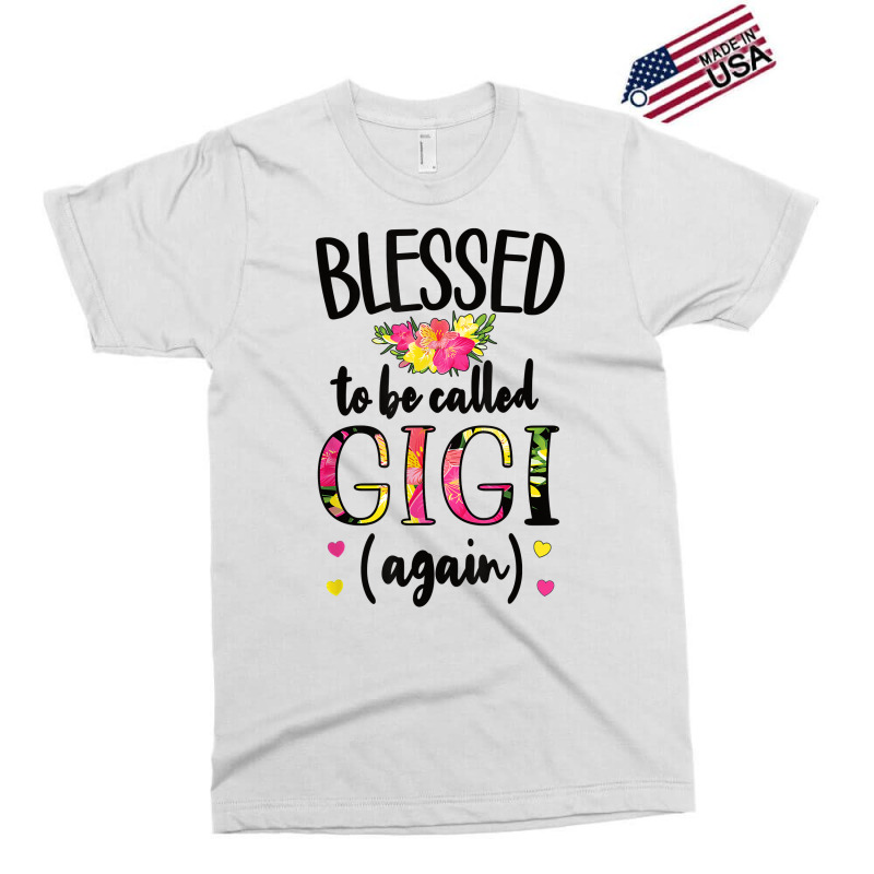 Blessed Gigi Again New Grandma Gigi Promoted To Gigi 2022 T Shirt Exclusive T-shirt | Artistshot