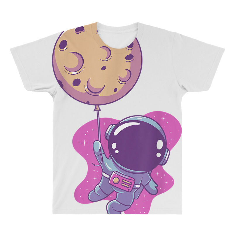 Kawaii Cute Chibi Space Astronaut Anime Vaporwave Aesthetic T Shirt All Over Men's T-shirt | Artistshot