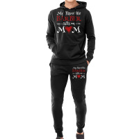 My Favorite Barber Calls Me Mom Hairstyling Mother's Day T Shirt Hoodie & Jogger Set | Artistshot