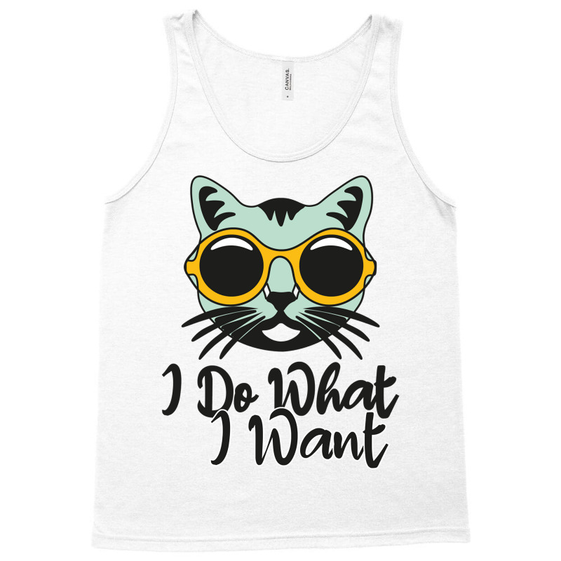 Funny Cat I Do What I Want With My Cat Long Sleeve T Shirt Tank Top | Artistshot