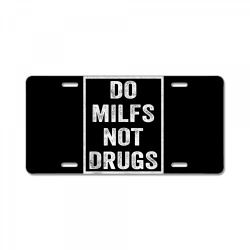 vintage do milfs not drugs tank top License Plate | Artistshot