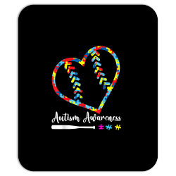 softball baseball autism awareness t shirt Mousepad | Artistshot
